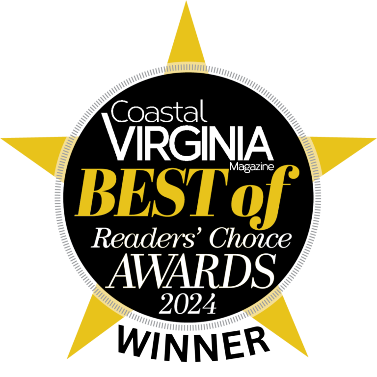 2024 Coastal Virginia Magazine Best of Readers' Choice Award 2024